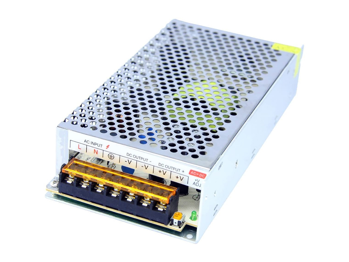 Fonte de Poder Regulada de Interruptor Universal 12v 10a para Led Strip Driver Transformador