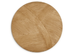 O Quadro Estrutura - Natureza - Arte - Rattan 120x120 Cm
