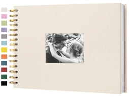 Álbum de fotos Lurelia Scrapbook, 40 páginas, 25 cm, 10 dobras, Scrapbook