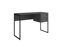 Secretária Juvenil 2 Gavetas Cinza 75X120X45 Cm VENPRODIN