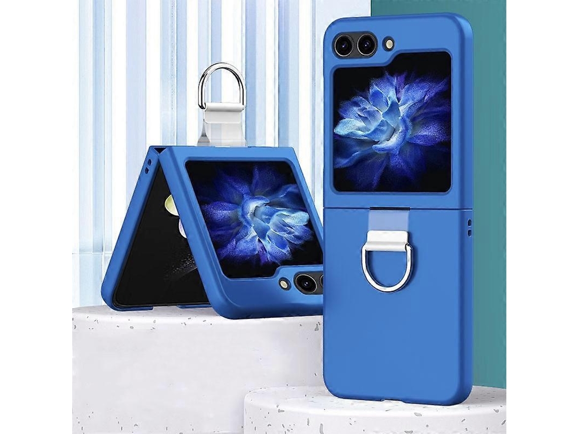 Capa Pc Anel Para Samsung Galaxy Z Flip6, Elysve