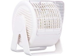Ventilador De Mesa Recarregável 6 Velocidades, Silencioso E Com