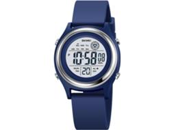 Lurelia Relógio Digital Desportivo, Visor Digital, Led, Cronómetro, Alarme, Data/calendário, 12/24h, Luminoso, Duplo Fuso/mostrador, 34,9 Mm, 13,9 Mm