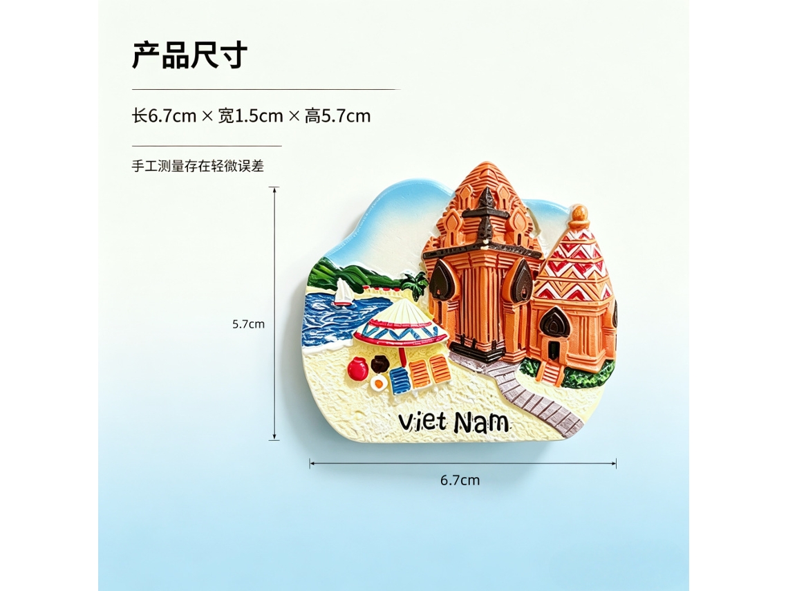 Ímãs De Geladeira Asiáticos (vietnã), Lembrancinhas, Coreia Do Sul, Dubai, Japão