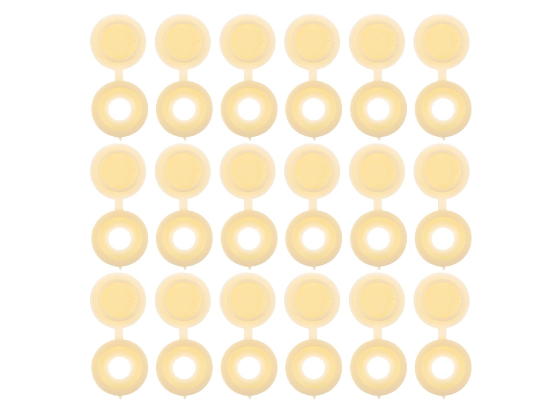 500 Peças De Protetores De Dobradiça Decorativos De Plástico Com Tampa Articulada Para Parafusos.