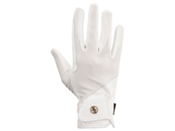 Luvas Equitação Classy Pro Branco 9.5Br