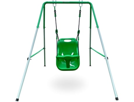 Baloiço Para Bebé 6 Meses Até 50kg Com Cinto De Segurança, Baloiço Para Uso Interior E Exterior, Altura Regulável Hypermotion