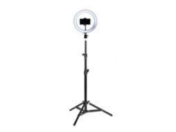 Anel de Luz Led Aro para Fotografía 26Cm + Tripode 2,1Mts