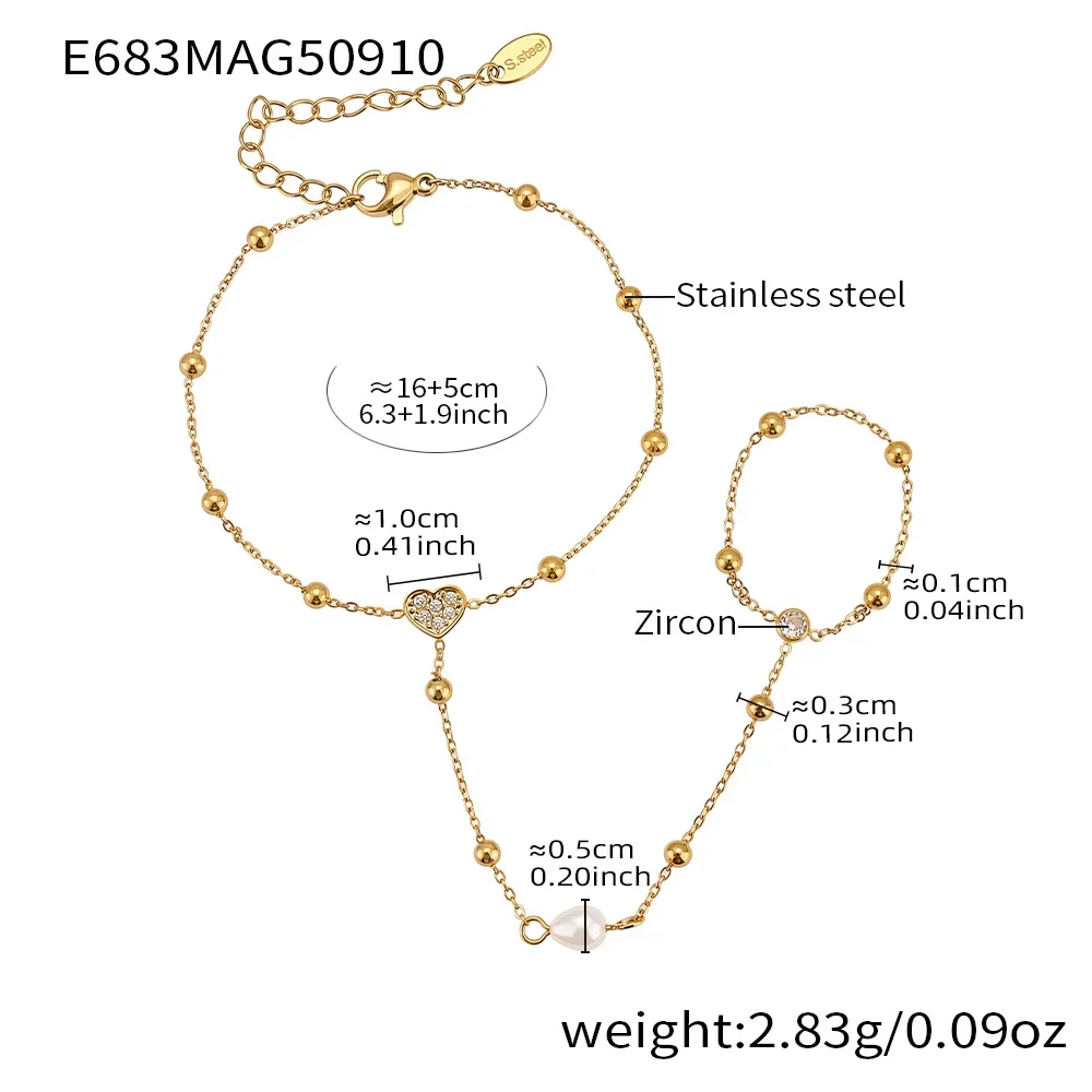 Pulseira Feminina Banhada A Ouro Com Zircônias Cúbicas Brilhantes.