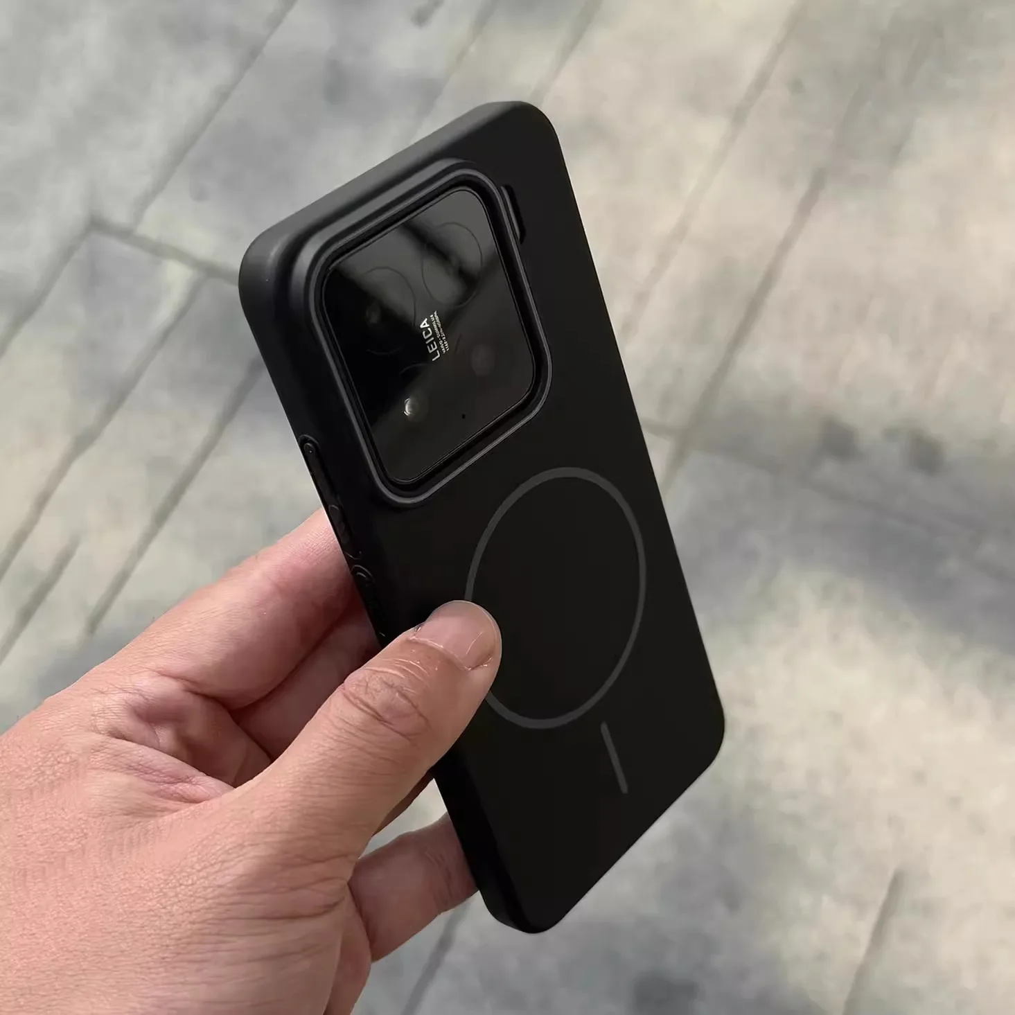 Capa Rígida Magnética (redmi Note 13r), Protetor De Carregamento