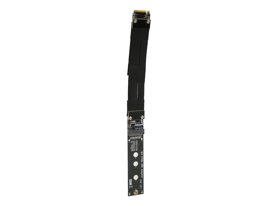 Cabo de Extensão M.2 Nvme Ssd Pcie 3.0 X4 32g/bps compatível com Win/Linux 10cm | S/MARCA