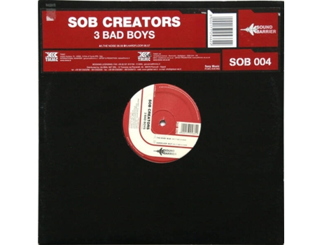 Vinil 3 Bad Boys Sound Barrier