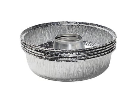 Conjunto De 5 Formas De Alumínio Com Tampas Para Forno Omnia