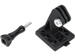 Suporte Para Câmera Em Capacete Instalação Rápida Design Anti Vibração Melhora A Perspectiva Fotos De Aventura Adaptador