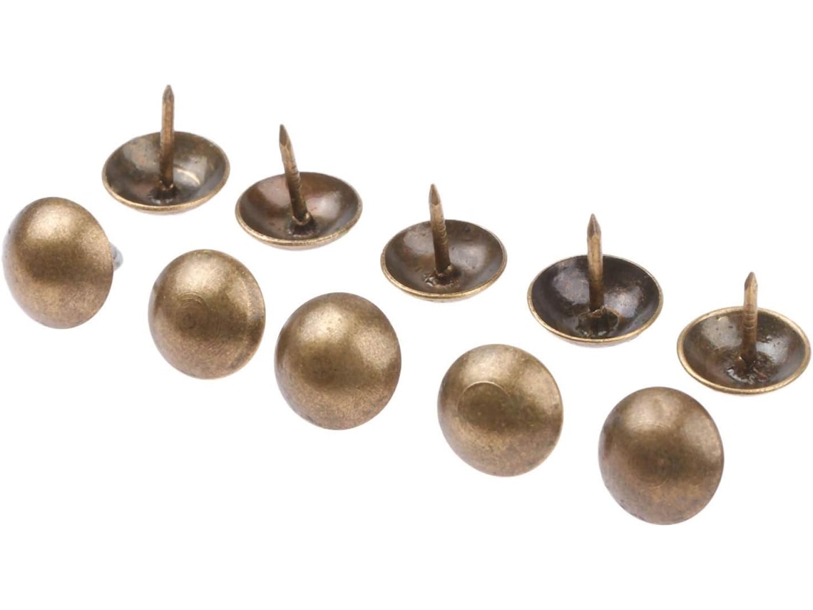 Conjunto De 100 Peças Tachinhas Decorativas 11x11mm Para Porta-joias,
