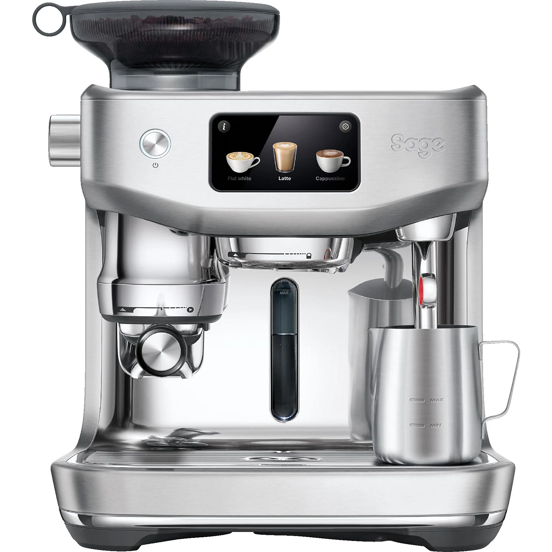 Máquina de Café Manual SAGE the Oracle Jet (15 bar - Café Moído e Grão)