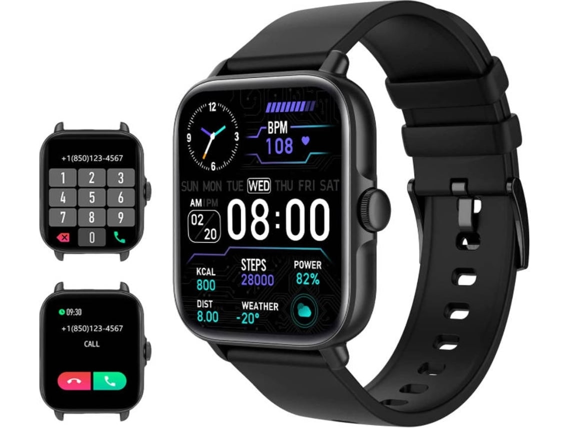 Smartwatch ENZONS Preto
