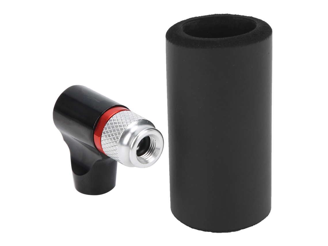 Inflador de CO2 para Bicicleta Montanha com Mangueira Isolada Mini Leve em Liga de Alumínio S/MARCA