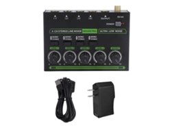 Mini Mixer EOOCOO (4 Canais com Luz Rgb)