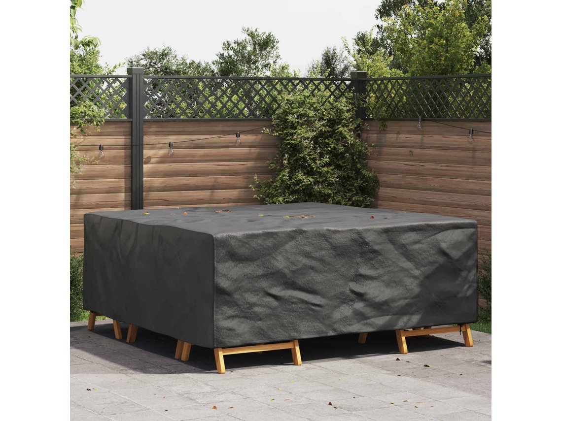 Vidaxl Capa Para Móveis Liso Preto 210 X 200 X 70 Cm 420d