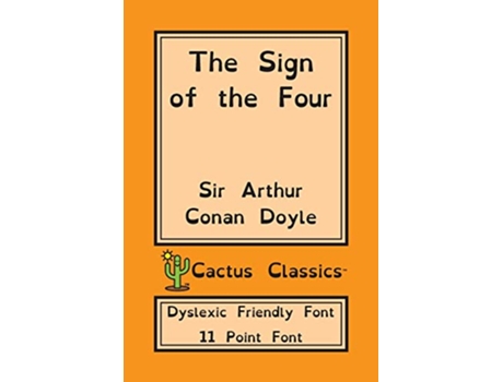 Livro Sign of Four de Sir Arthur Conan Doyle e Marc Cactus (Inglês)
