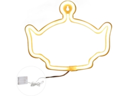 Luz De Néon Led, Quente, Recarregável Via Usb, À Prova D'água, 200