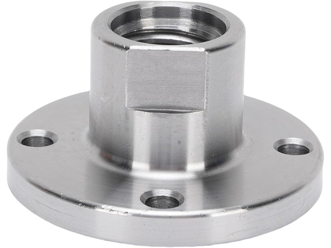 Placa Frontal De 4 Polegadas Para Torno De Madeira, Fabricada Em Aço Liga De Alta Resistência.