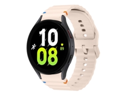 Pulseira De Silicone Com Costura Em Padrão De Ondas