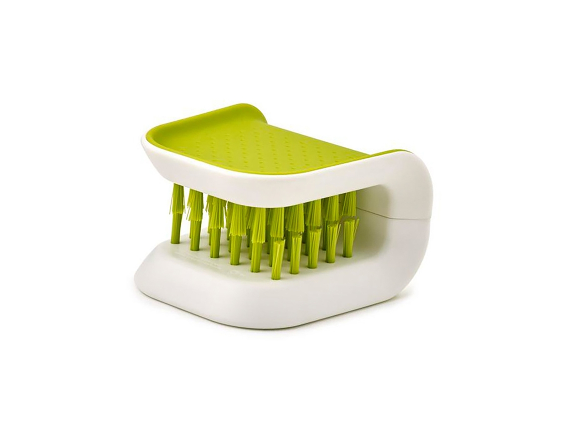 Escova de limpeza de facas e talheres U shape de dois lados em PP para cozinha S/MARCA
