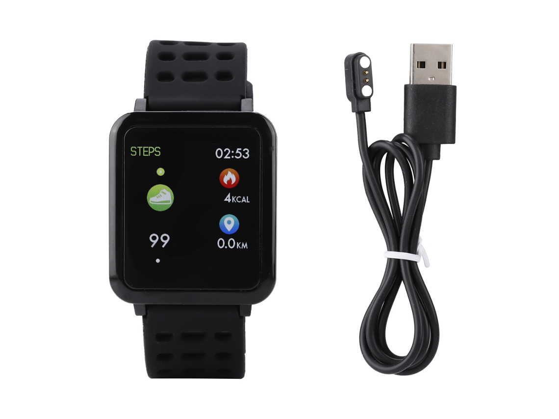 Aetheria pulseira Inteligente Multifuncional T2 com Tela 1.3 Polegadas Monitor de Frequência Cardíaca Impermeável