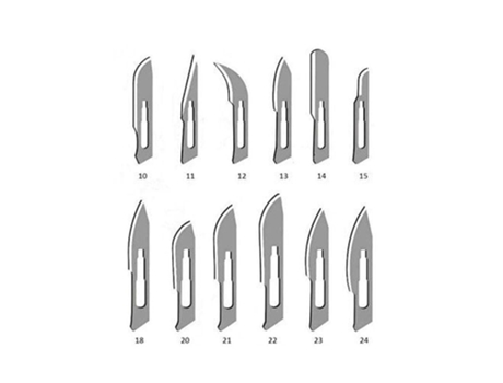 Lâminas para Bisturi Esterilizada 100 Unidades MEDICALSHOP