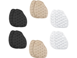 6 Pares De Palmilhas Acolchoadas Para A Parte Frontal Do Pé, Antiderrapantes, Para Maior Conforto E Alívio Da Pressão Na