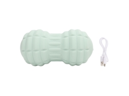 Pelota Masaje Eléctrica Cacahuete, 4 Velocidades, Vibración, Puntos Gatillo, Verde | S/MARCA