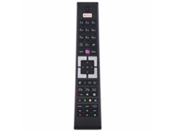 Comando À Distância Para Tv Compatível Com Tensai E Telefunken Rc-a4996 Com Botão Netflix_dae