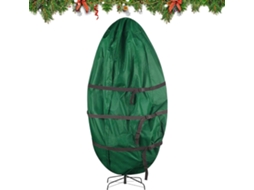 Saco Para Árvore De Natal, Capa Resistente Para Árvores Artificiais Com Suporte Vertical.