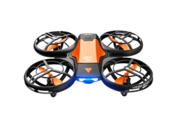 Mini Drone de Controle Remoto Modelo: V8 Duração Da Bateria: 12 Min Laranja YIZHOOD