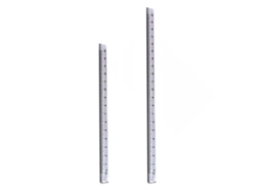 Conjunto De Réguas Triangulares Transparentes, Escala 15 Cm E 20 Para