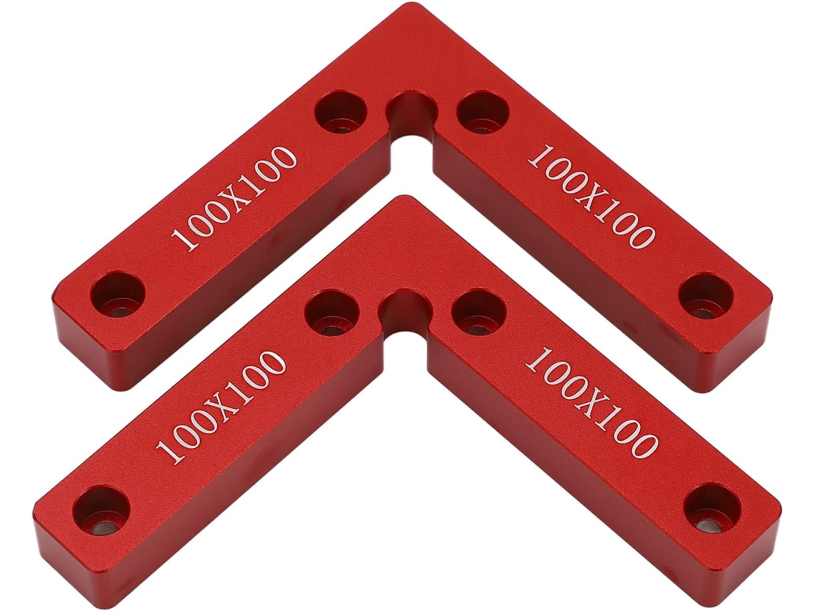 Giamp Para Esquadro De Ângulo Reto Em Liga De Madeira 100x100mm Gokoco