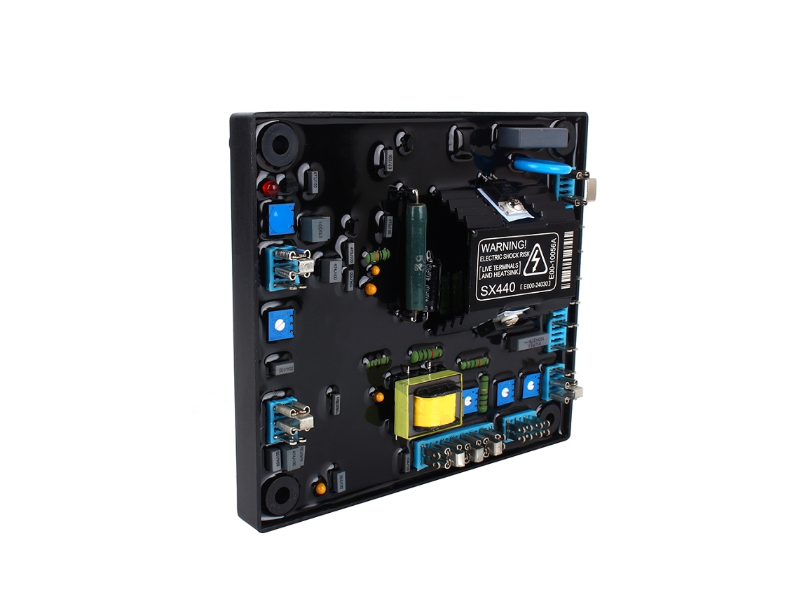Regulador De Voltaje Automático Avr Sx440 Negro Para Generador Stamford