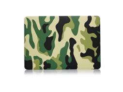 Lurelia Capa Protetora Para Portáteis Com Estampa Camuflada, Decalque Impermeável Para Macbook Retina 15,4 Polegadas