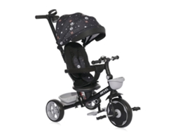 Triciclo Revel Com Assento Giratório De 360º Da Lorelli - Black Cosmos