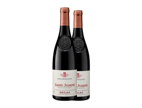 Vinho DELAS FRÈRES Les Challeys Syrah Saint-Joseph (0.75 L - 2 Unidades)