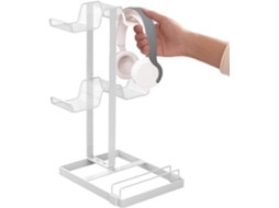 Support Pour Manettes De Organisateur De Rangement De Bureau 2 Niveaux Avec