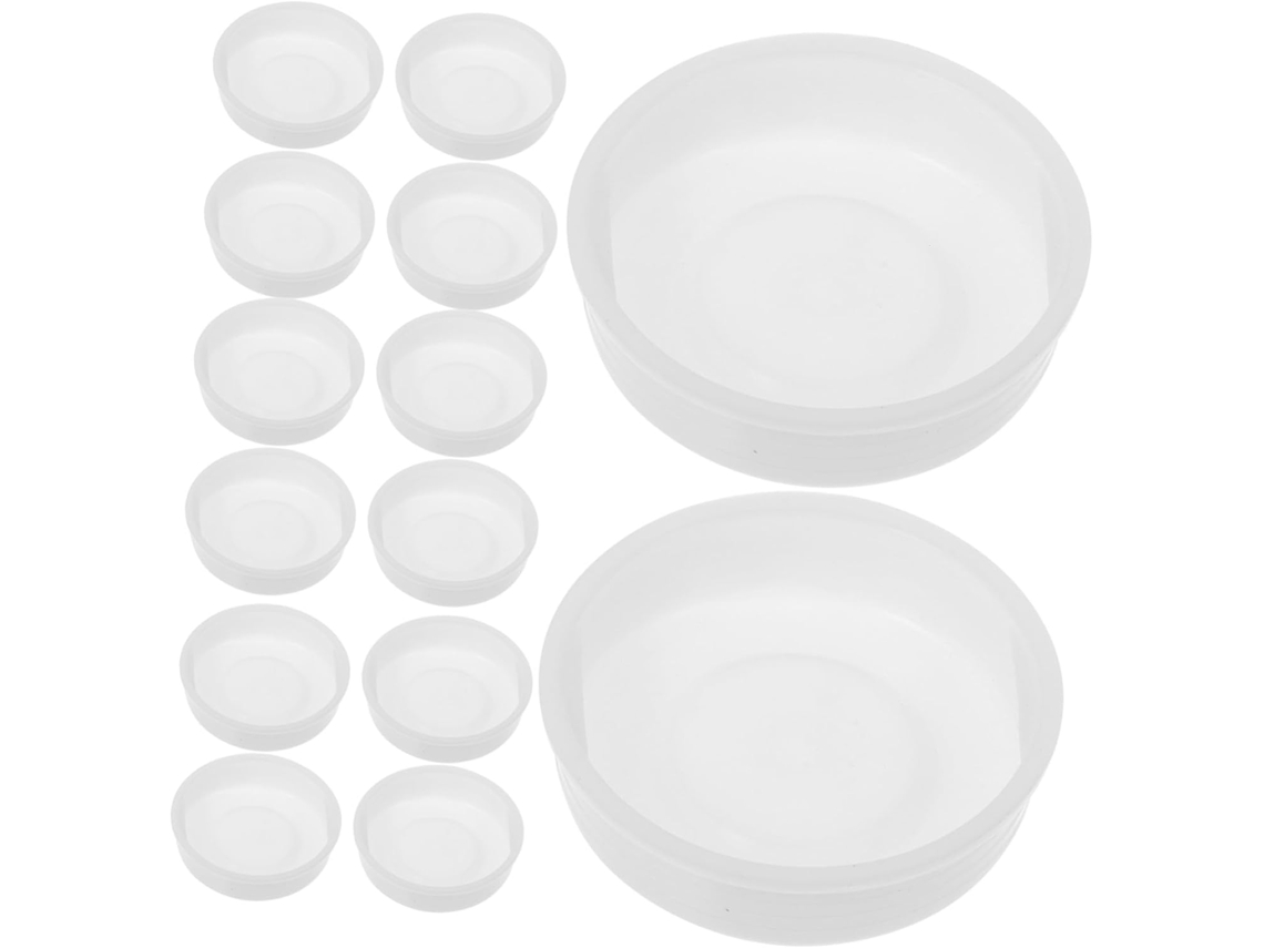 20-tampas De Plástico Para Tubos Redondos, Tampas Para Tubos De Envio