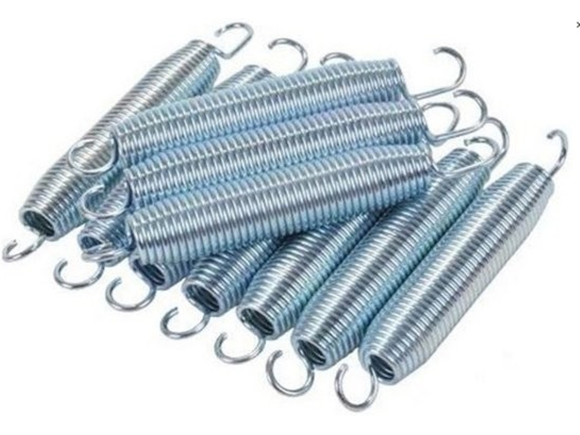 Conjunto De Molas Para Cama Elástica 64 Peças 13,7 Cm De Comprimento B.active