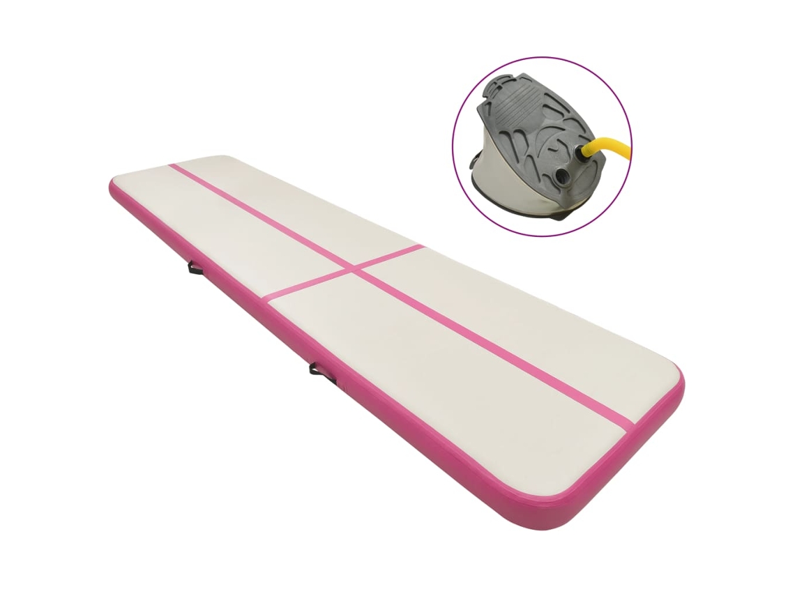 Gymnastic Mat, Gymnastic Mats Vidaxl Cor-de-rosa Pvc (600 X 100 X 20 Cm)