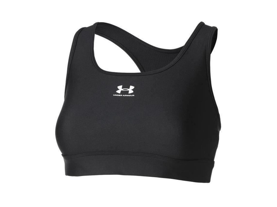 Brassiere - Under Armour - Authentics Mid Padless - Manutenção normal - sem reforço - Mulher - Black