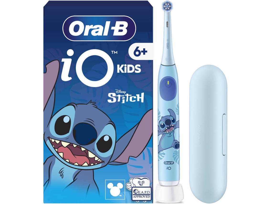 Escova de Dentes Elétrica ORAL-B iO Kids Stitch (Azul Claro)