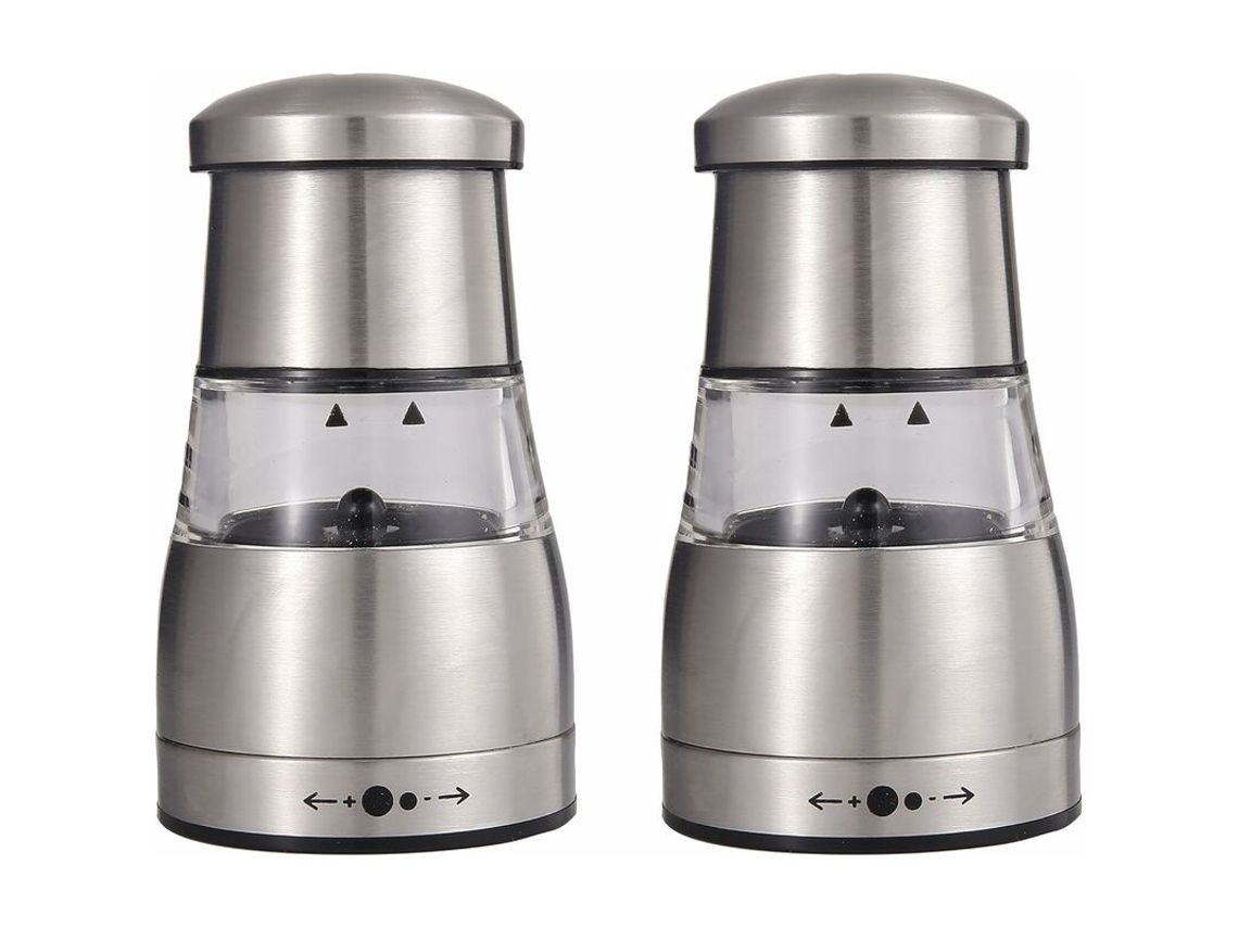 Moedor De Sal E Pimenta Manual, Com Design Elegante E Ajuste De Moagem