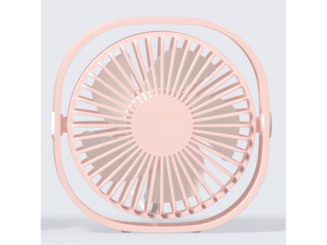 Ventoinha De Mesa Átil  Usb Silencioso 4 Velocidades*